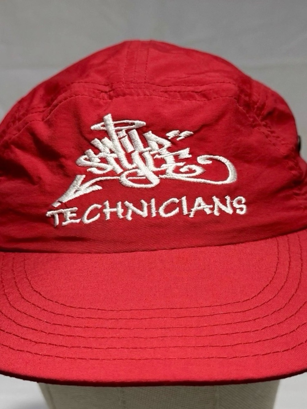 RARE Wild Style Technicians Tagging Street Art 5 Panel Adjustable Hat Cap - NWT